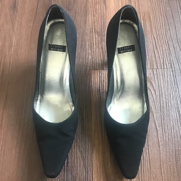 Stuart Weitzman Shoes - Stuart Weitzman black pointed toe heels